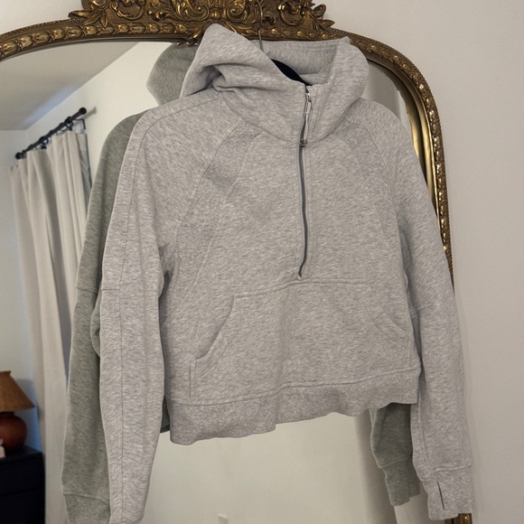 lululemon athletica Tops - Lululemon Women's Scuba Quarter Zip Hoodie